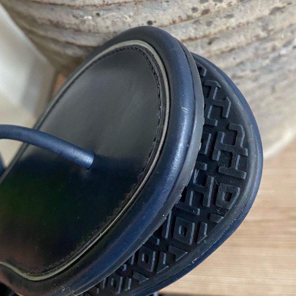 NWOB • Tory Burch Metal Miller Leather Sandals - Picture 9 of 16